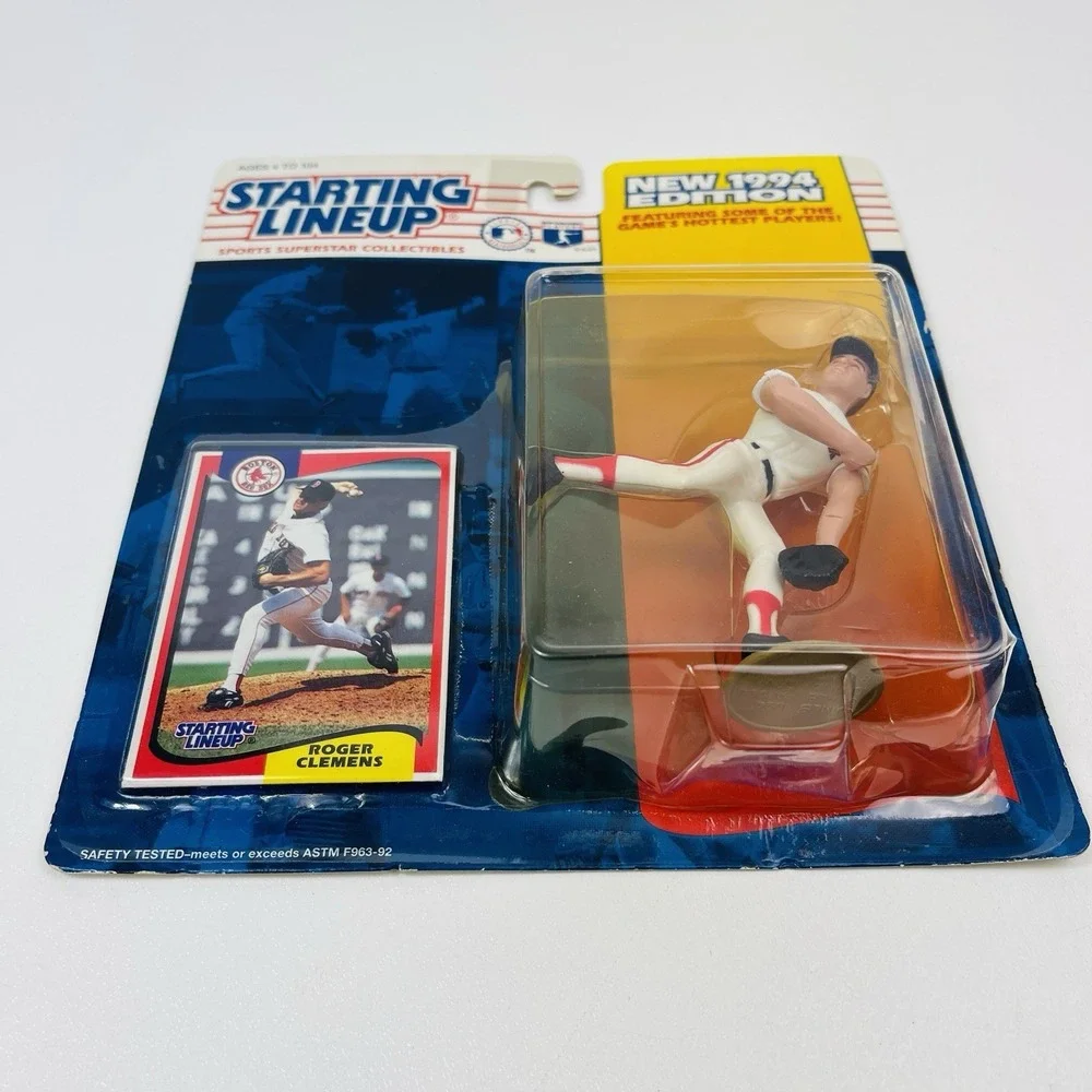 1994 MLB Roger Clemens Boston Red Sox Starting Lineup SLU Figure Card